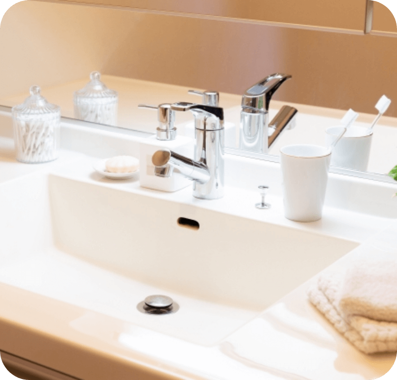 洗面台のリフォームイメージ