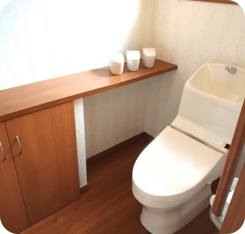トイレのリフォームイメージ